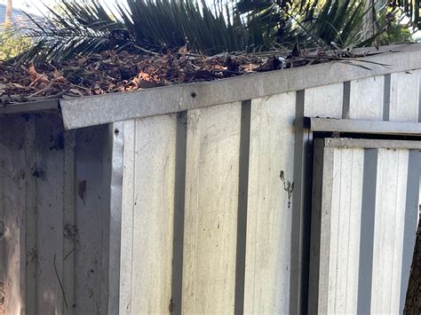 repair holes in corrugated sheet